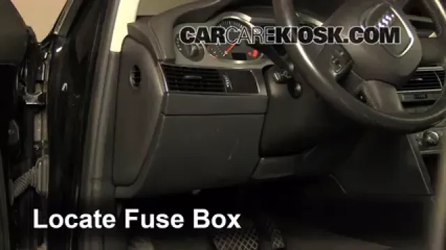 2008 Audi A6 3.2L V6 Fusible (intérieur) Remplacement